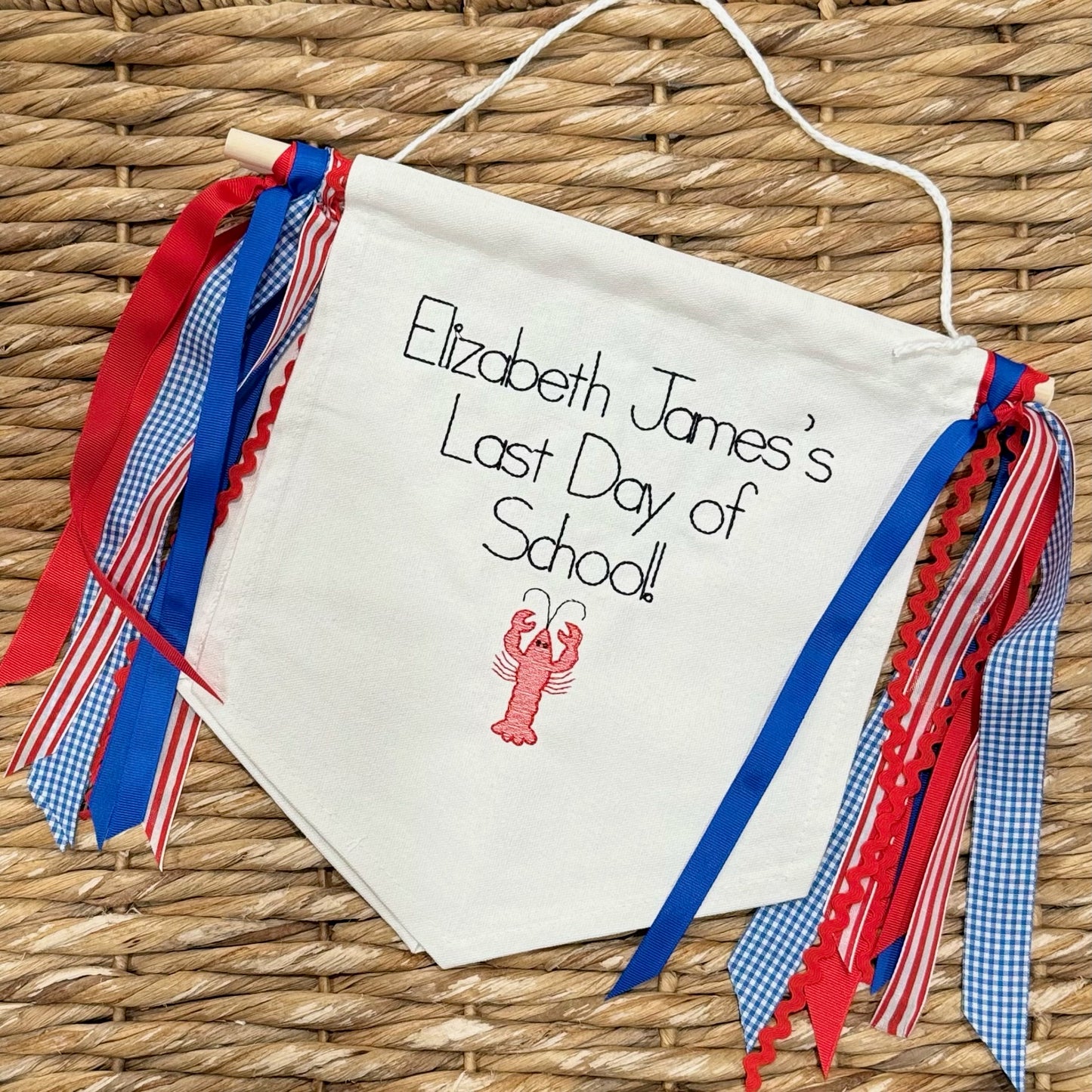 First/Last Day of School Banner