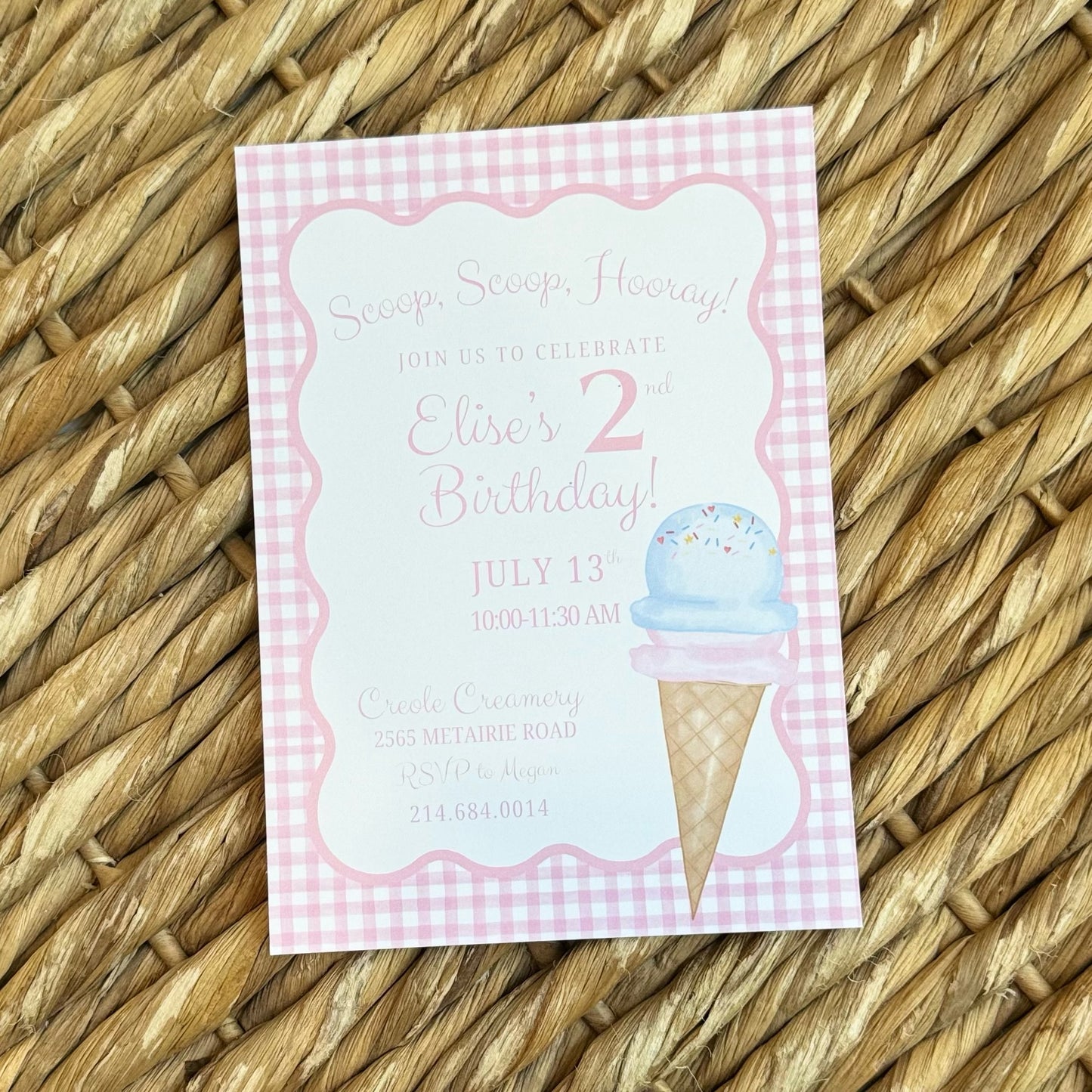 Custom Invitations
