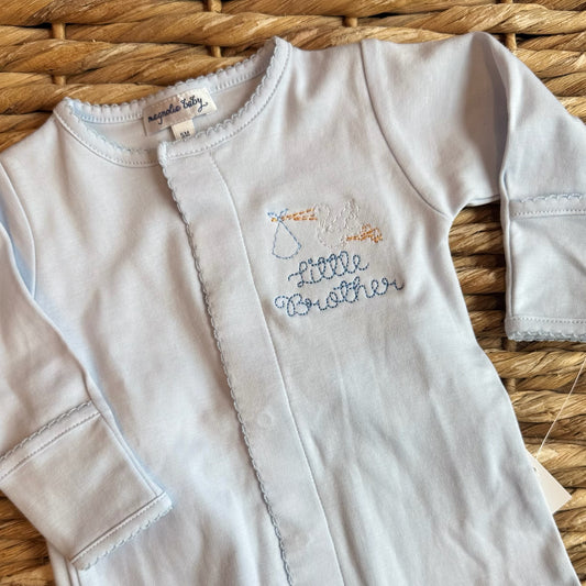 Magnolia Baby Picot Trim Footie
