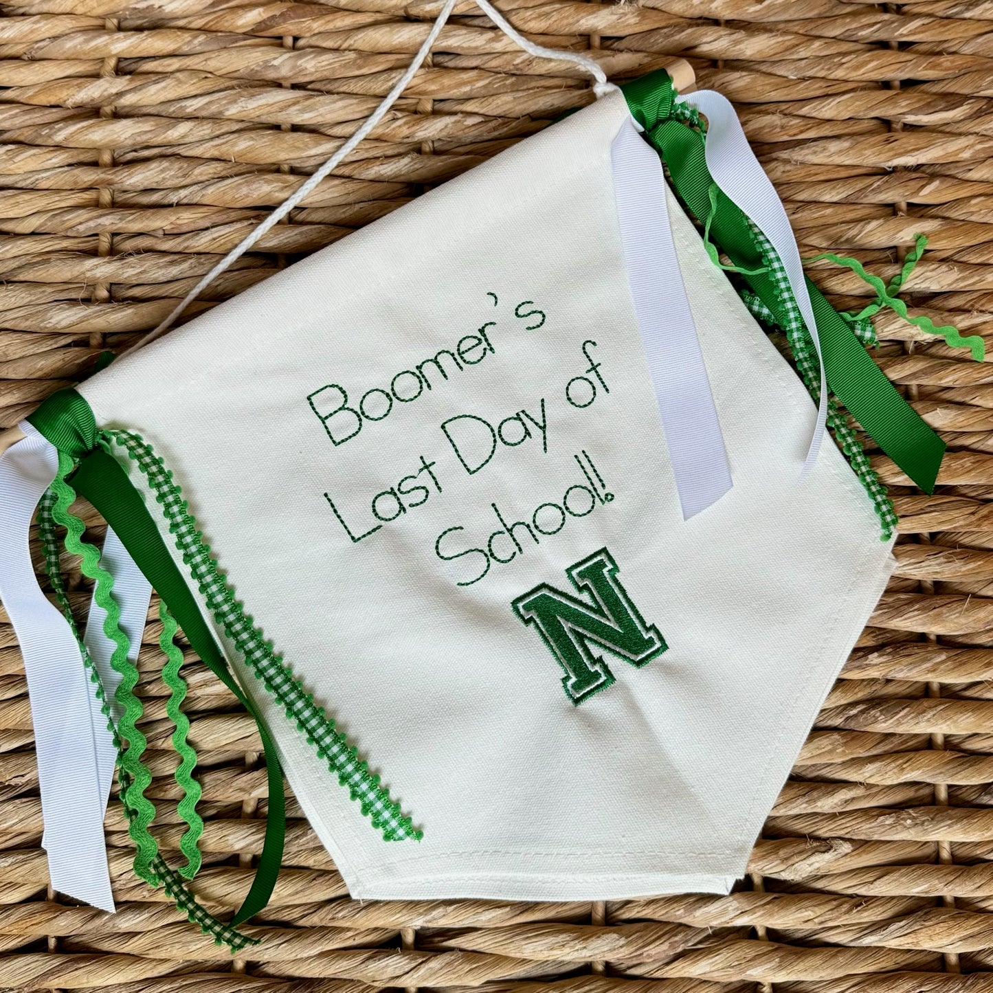 First/Last Day of School Banner