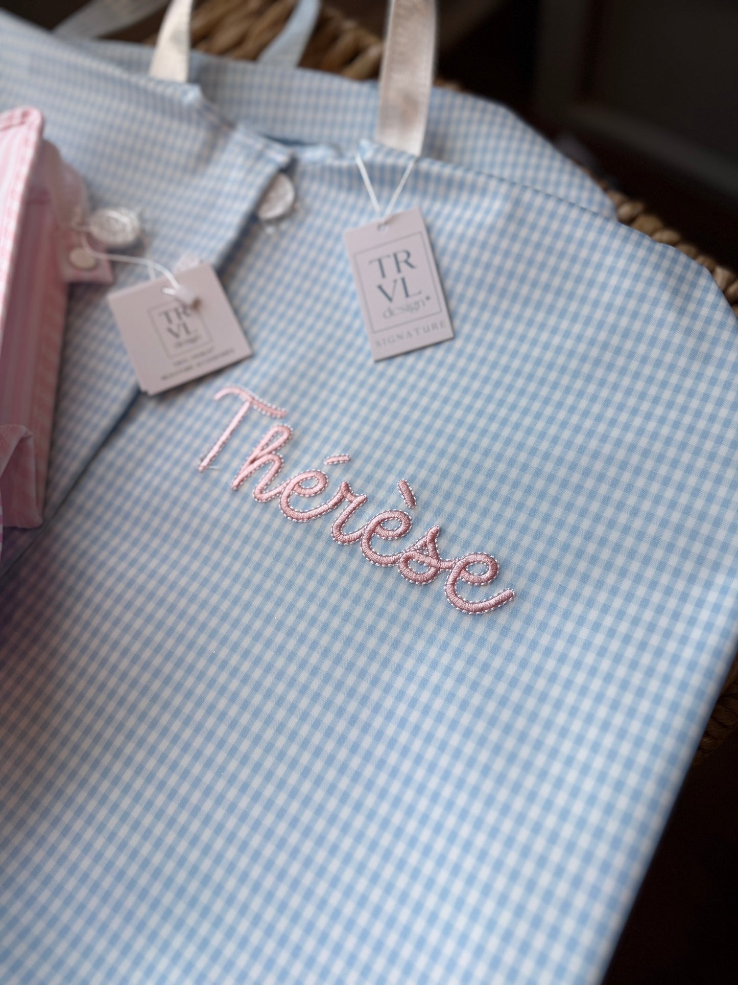 TRVL Ballet Pink Garment Bag