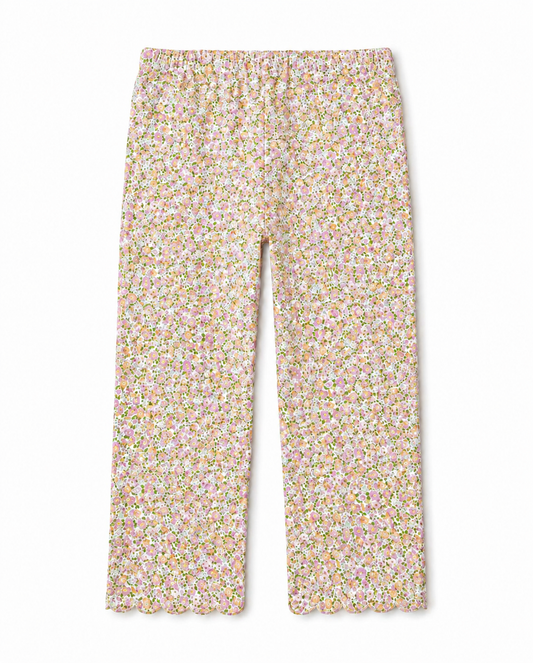 HJ Mock Preorder: Scalloped Floral Leggings