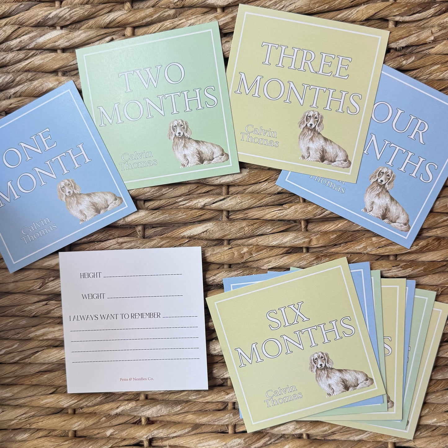 Custom Milestone Cards