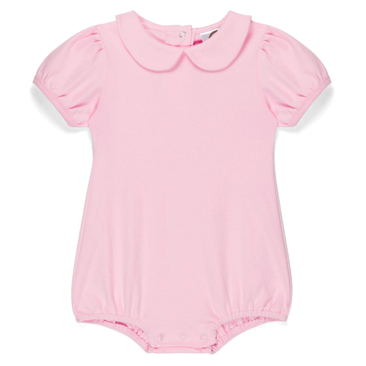 Stitch & Save: P&N Sale-Girls Pink Peter Pan Collar Bubble