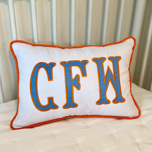 10x14” Appliqué Pillow