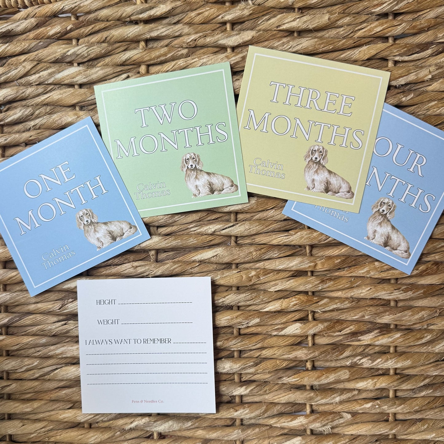 Custom Milestone Cards