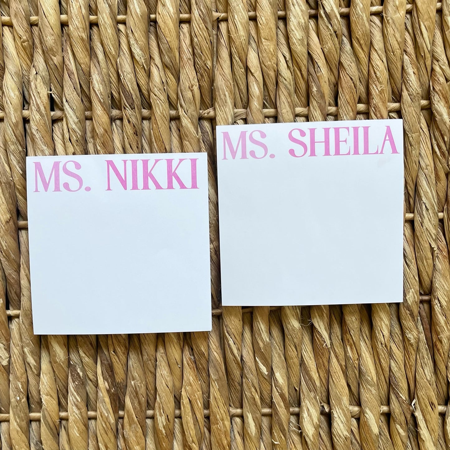 Personalized Notepad