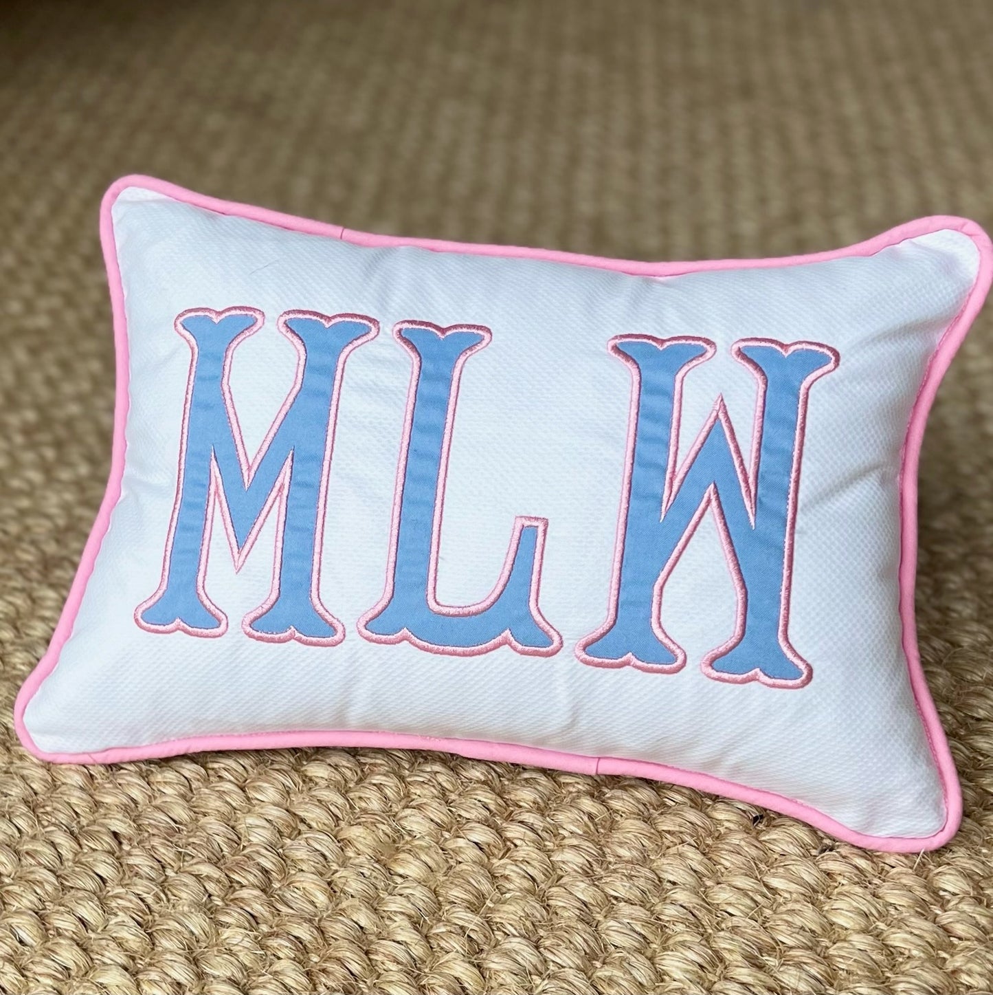 10x14” Appliqué Pillow