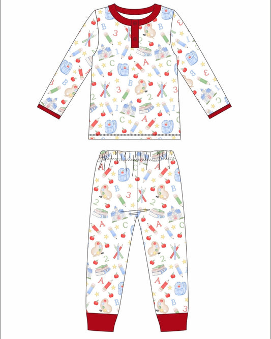 Jellybean Easy as ABC PJ Set