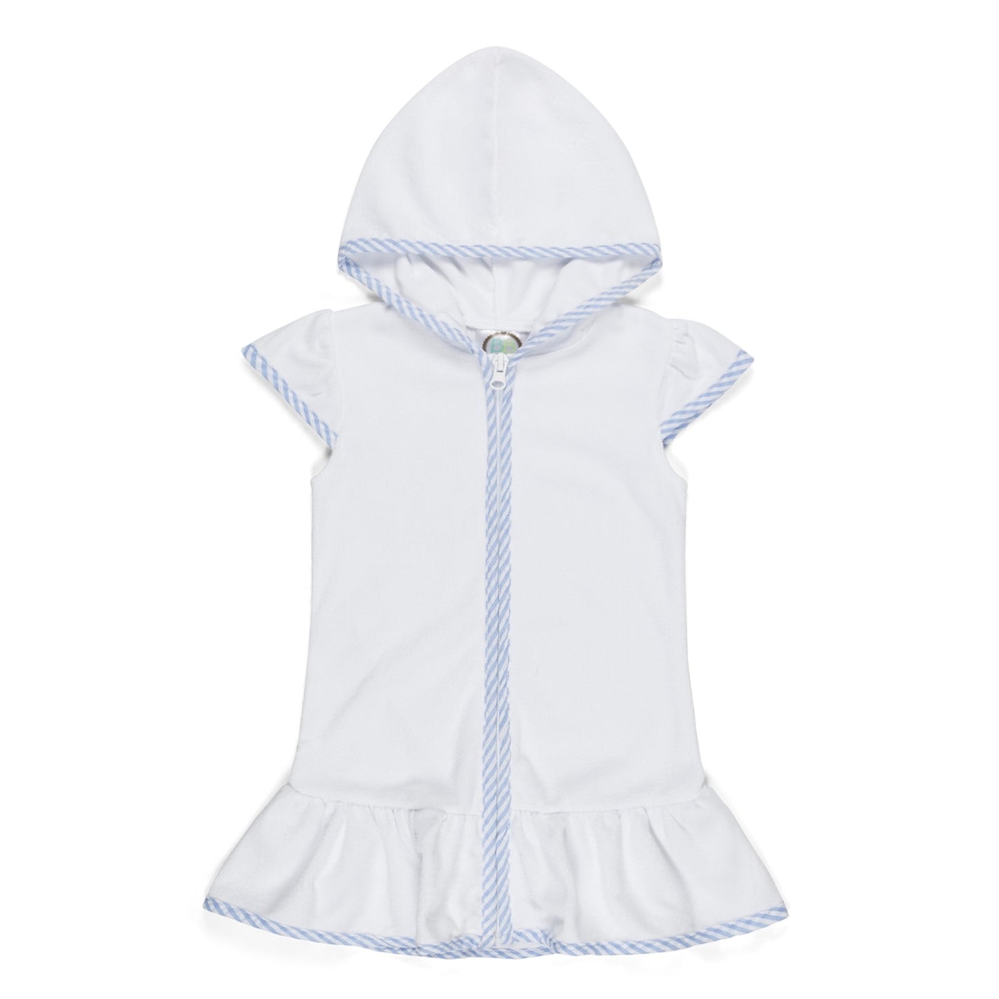 Terry Cloth Zip Up Girls