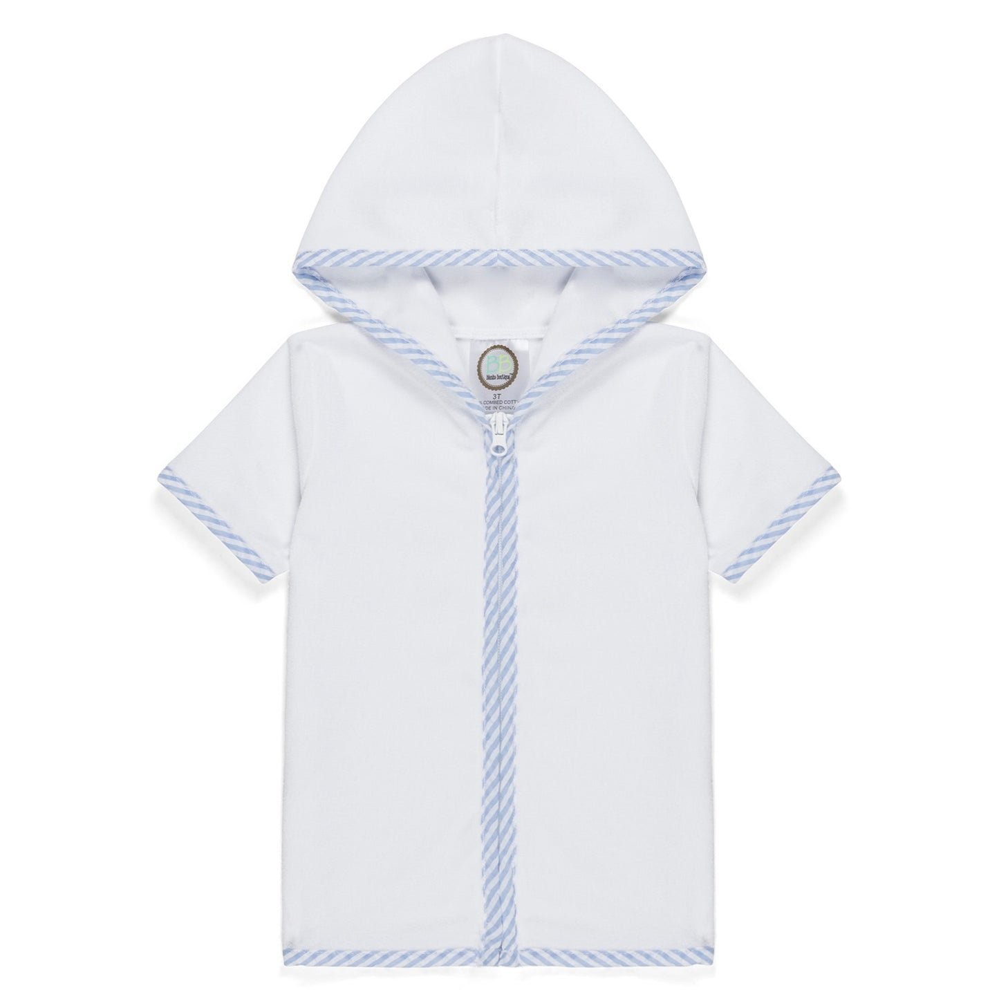 Terry Cloth Zip Up Boys
