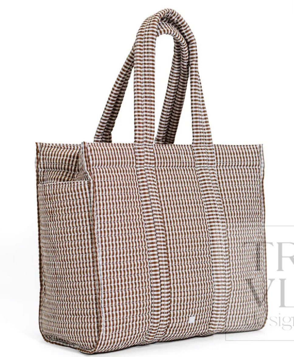 TRVL Quilted Go Go Tote