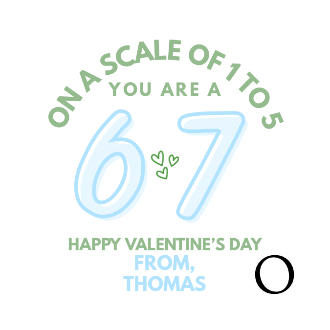 2” Circle Valentine Stickers