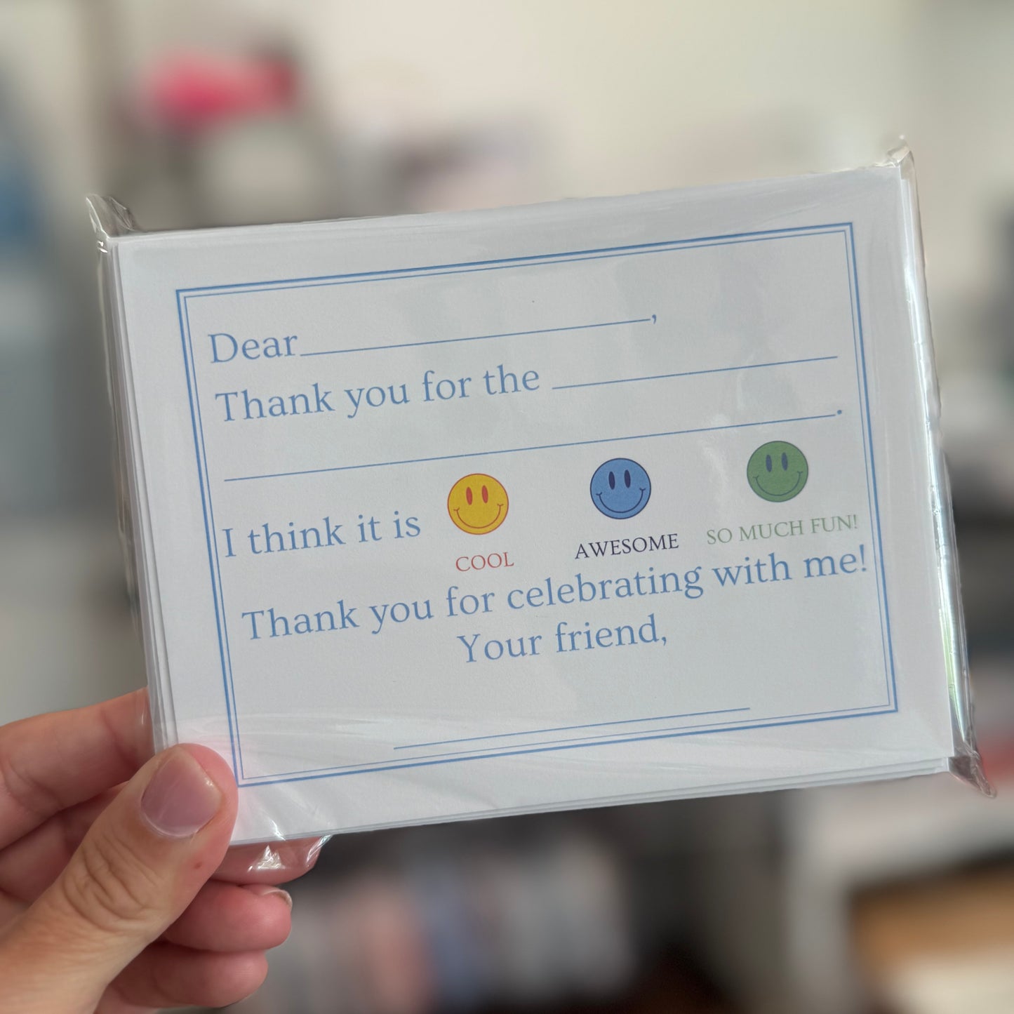 Ready to Go Thank You Stationery