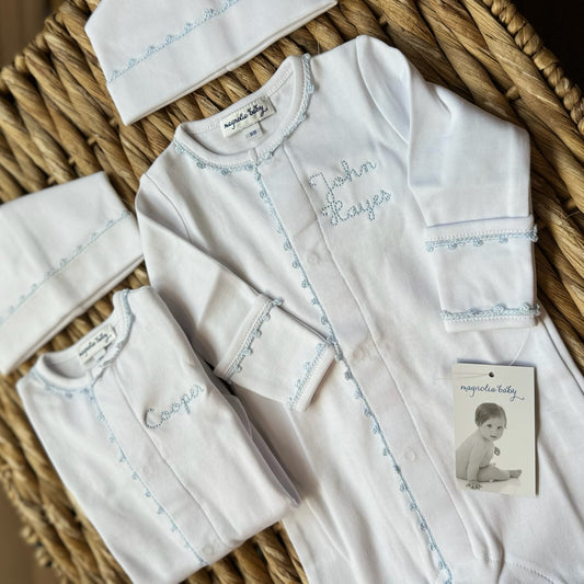 Magnolia Baby Joy Trim Footie