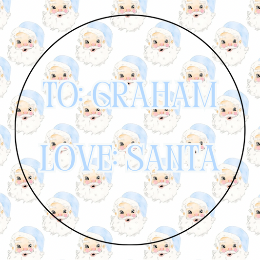 Santa Stickers