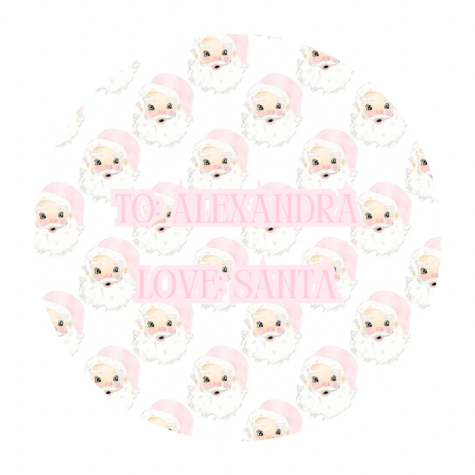 Santa Stickers