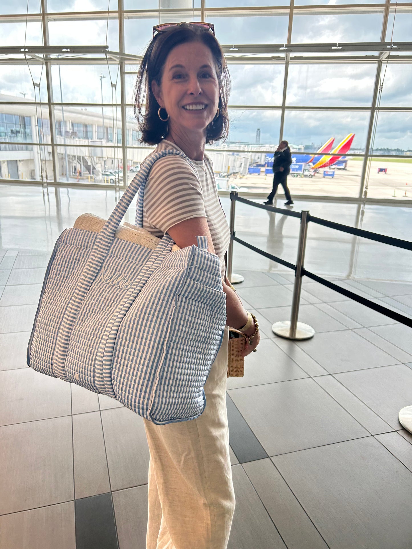 TRVL Quilted Go Go Tote