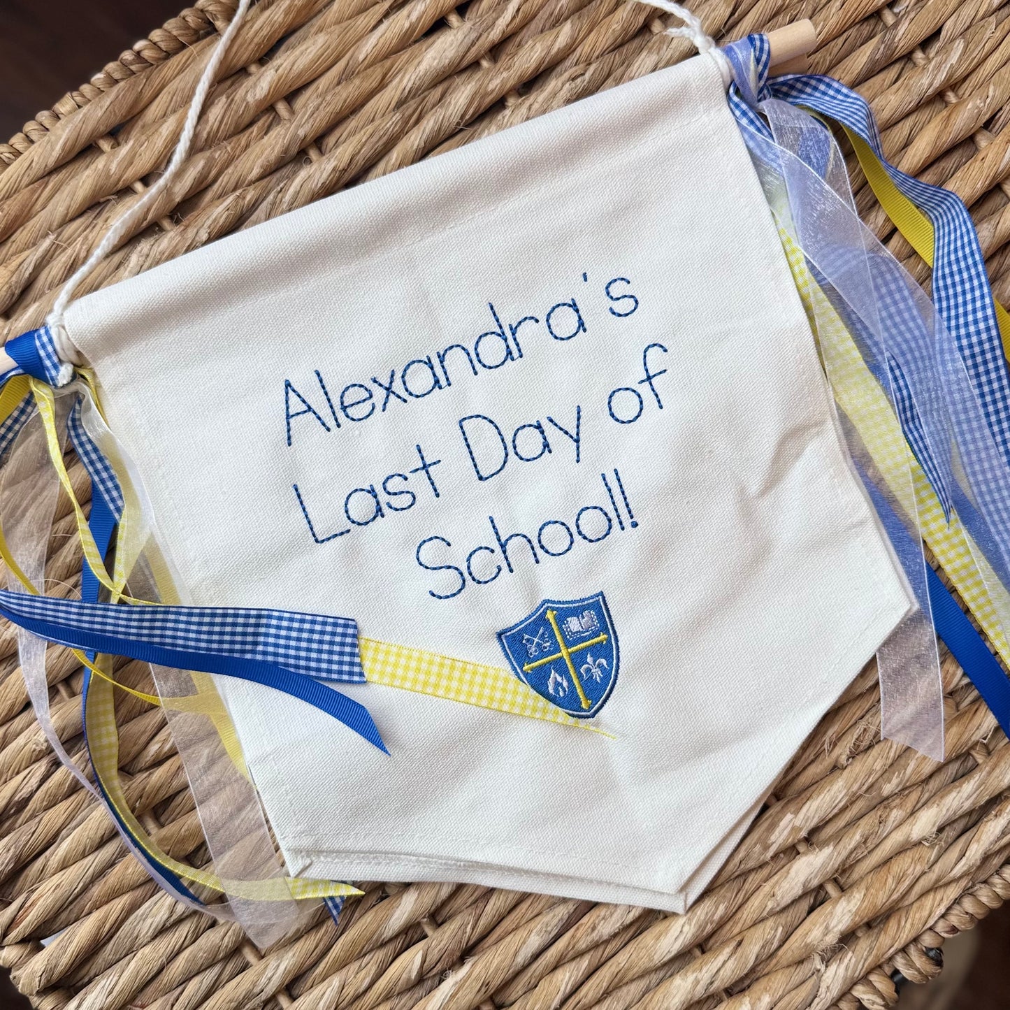 First/Last Day of School Banner