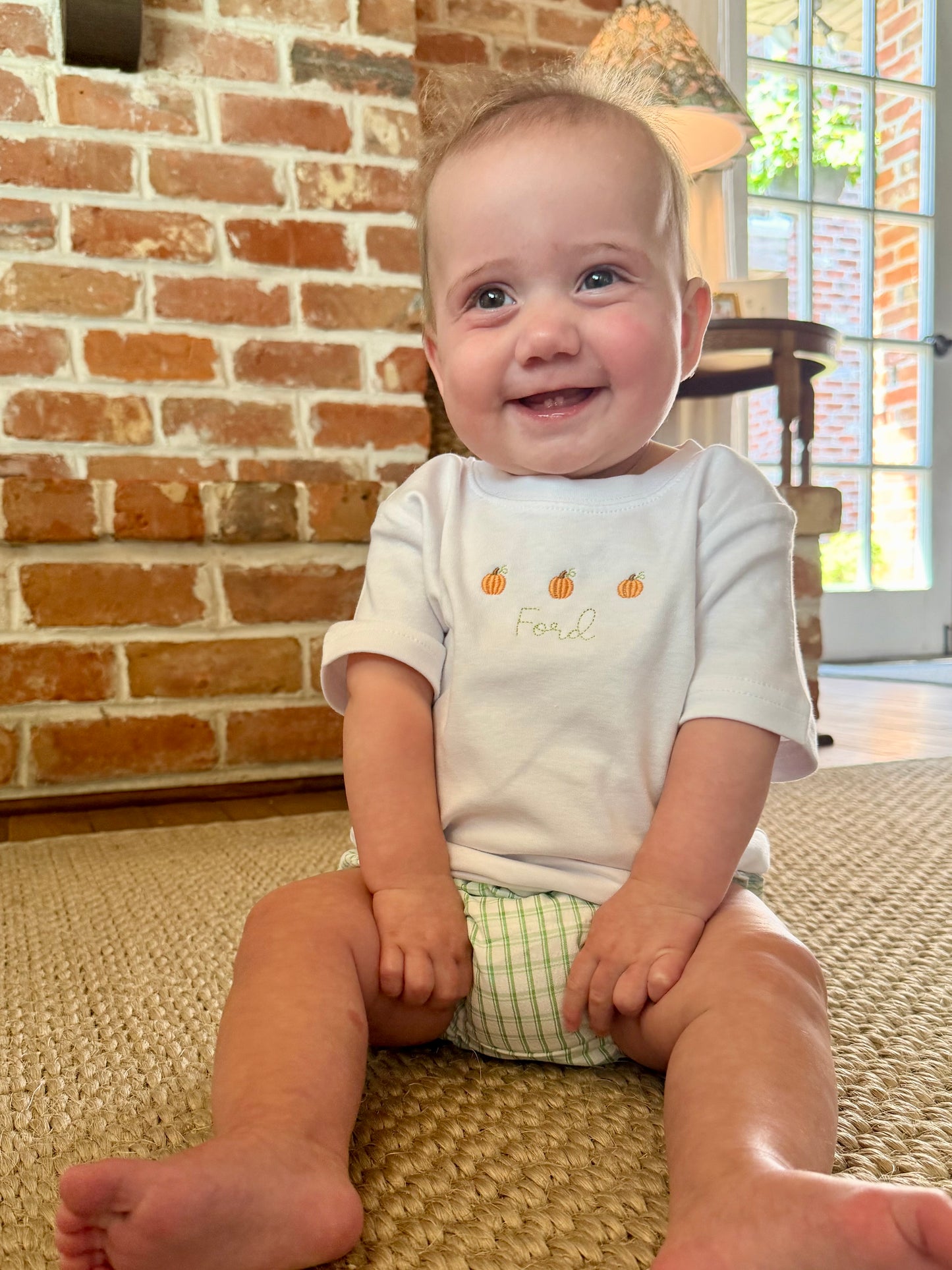 Pumpkin Tee and Bloomer Set