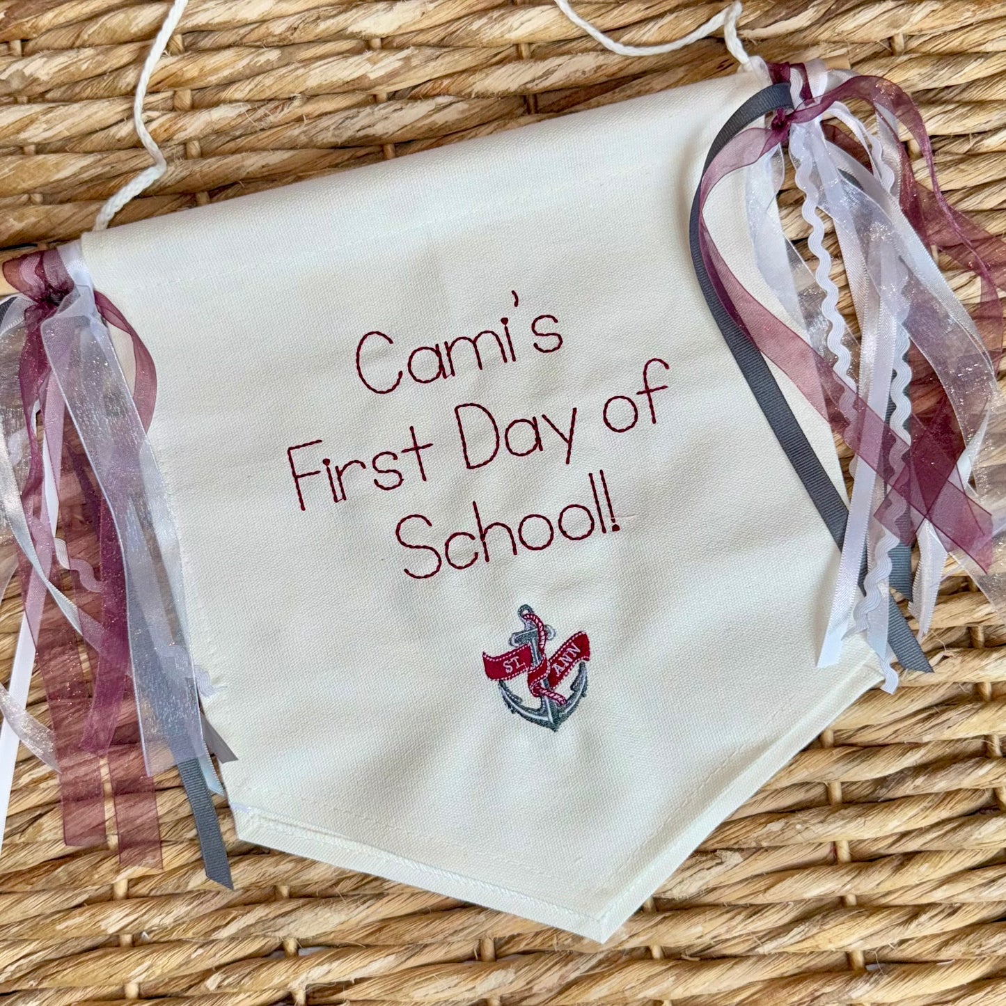 First/Last Day of School Banner