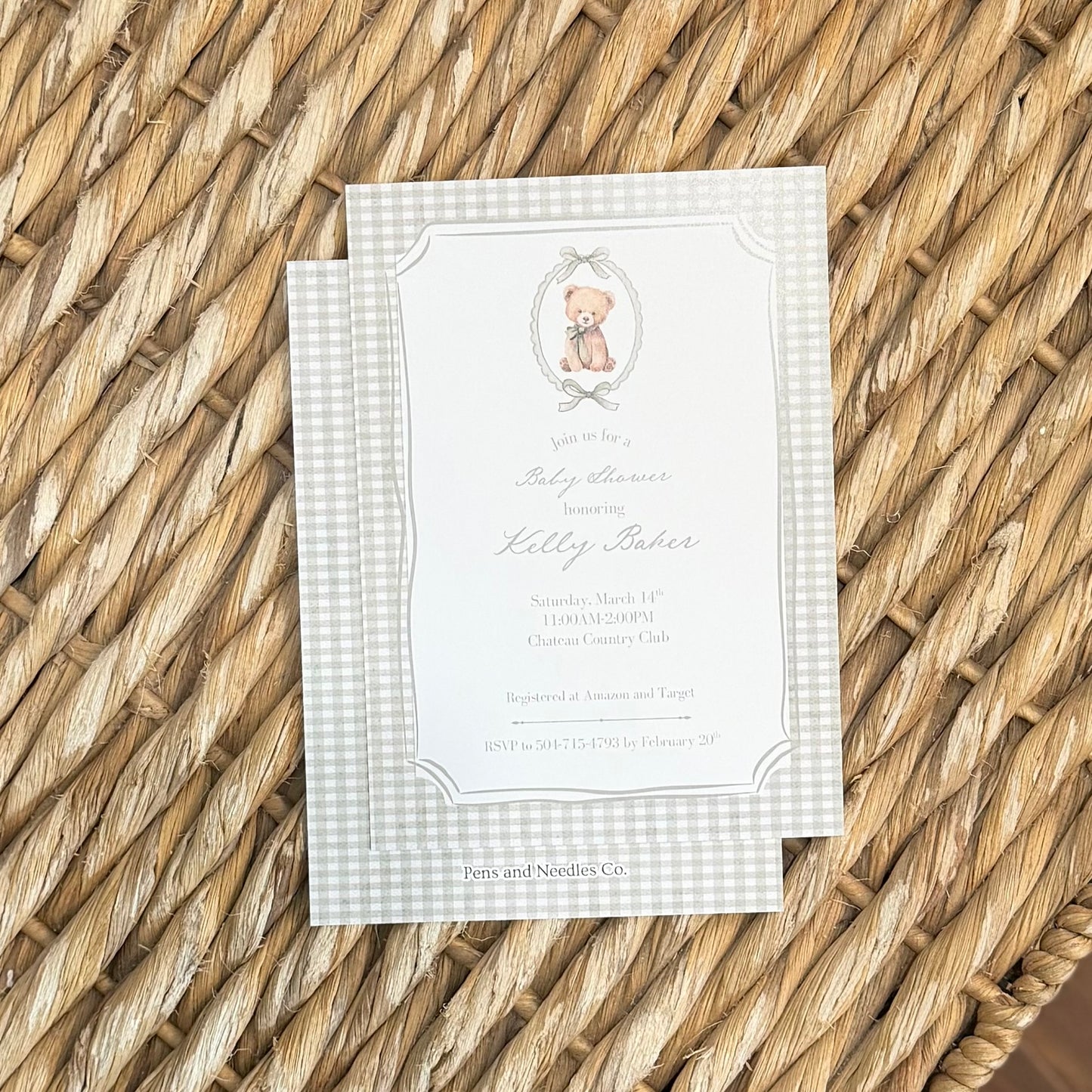 Custom Invitations