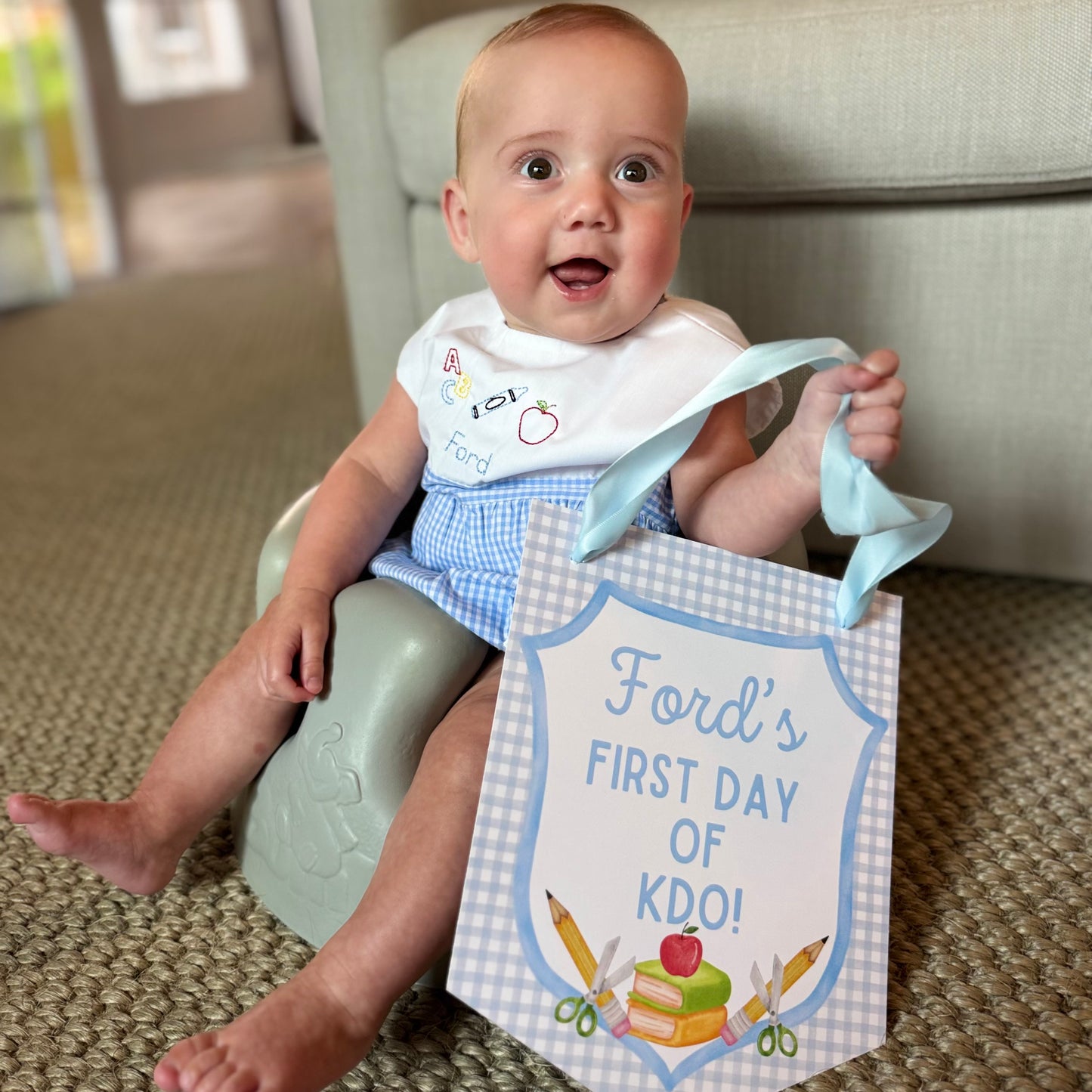 Cardstock First and Last Day Sign