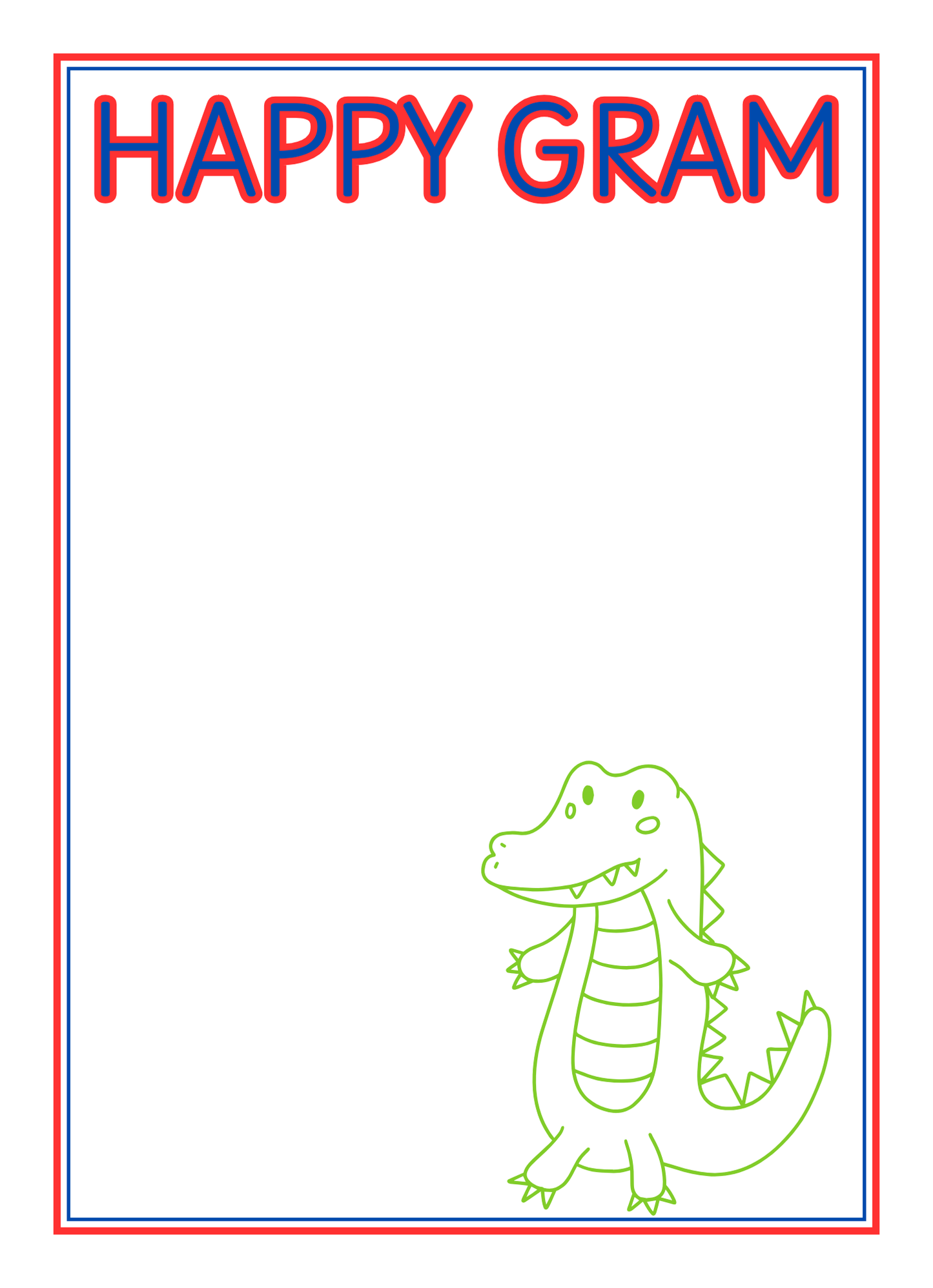 Happy Gram Notepad