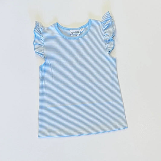 Stitch & Save: P&N Sale- Girls Ruffle Sleeve Shirt