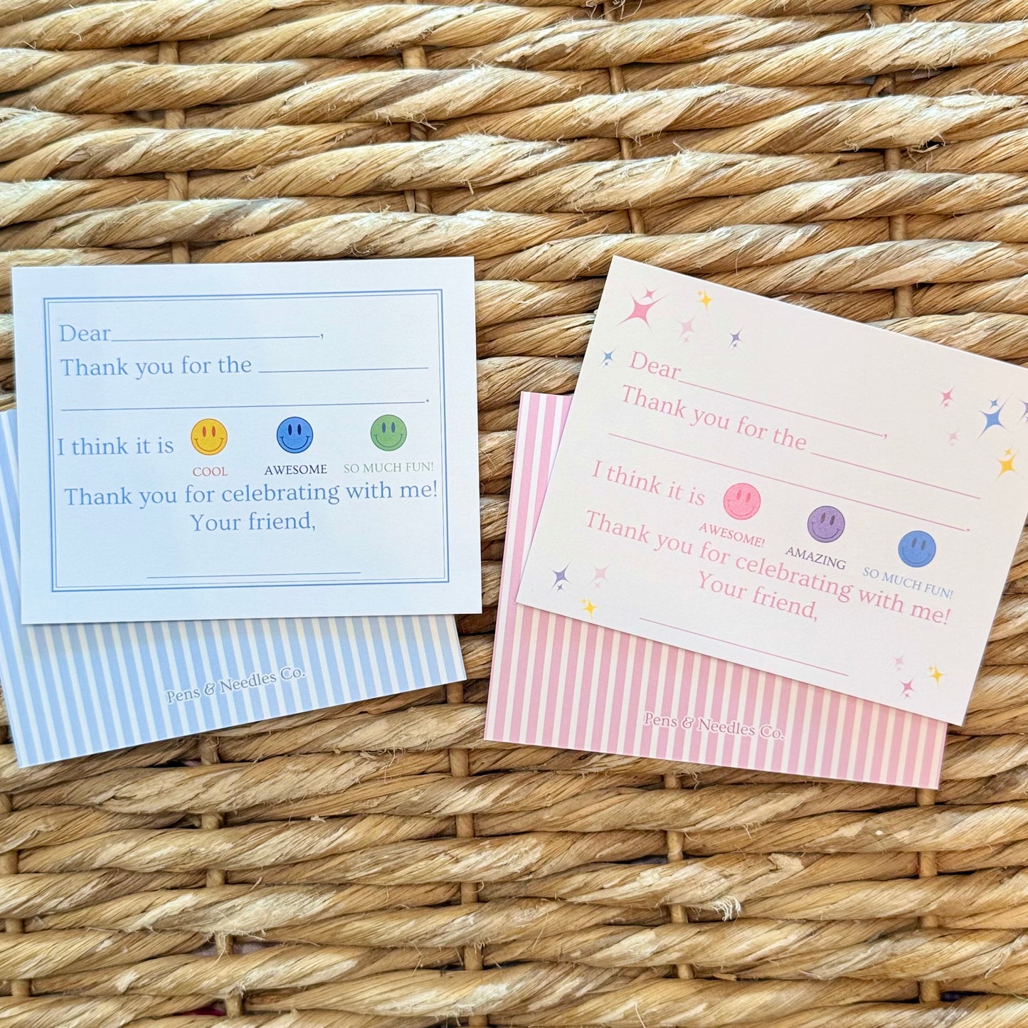 Ready to Go Thank You Stationery