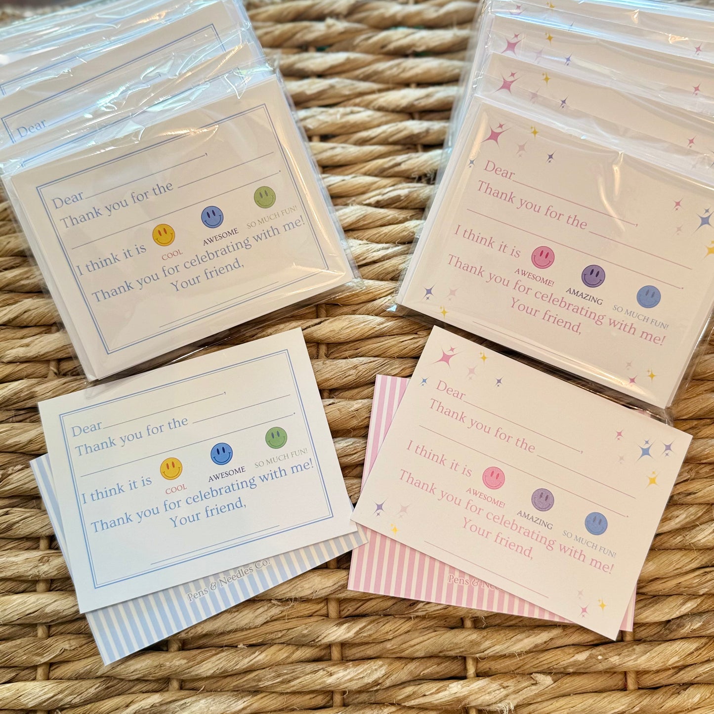 Ready to Go Thank You Stationery