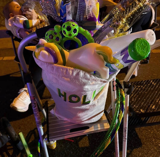 PREORDER for MG 2027: Mardi Gras Bead Bag