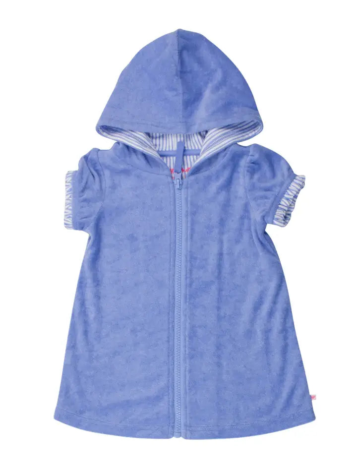 Rufflebutts: Girls Terry Full-Zip Cover Up