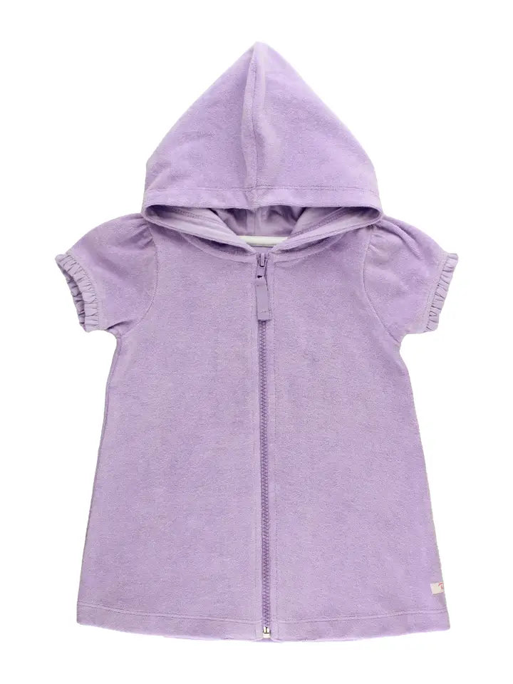 Rufflebutts: Girls Terry Full-Zip Cover Up