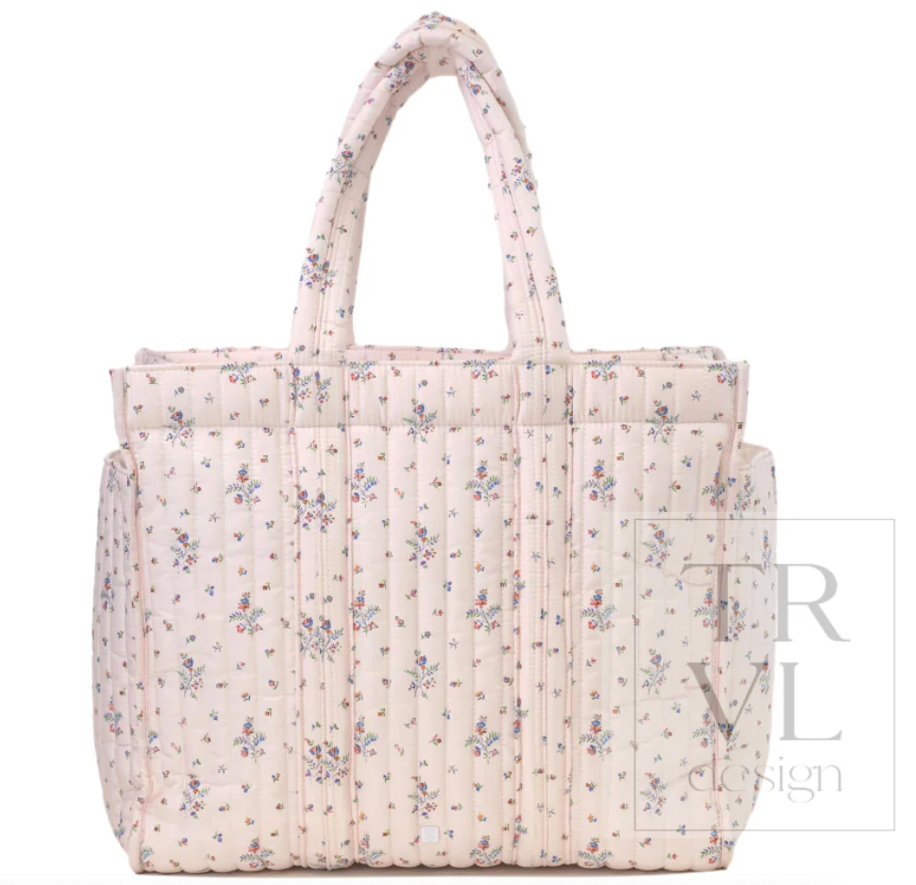 TRVL Quilted Go Go Tote
