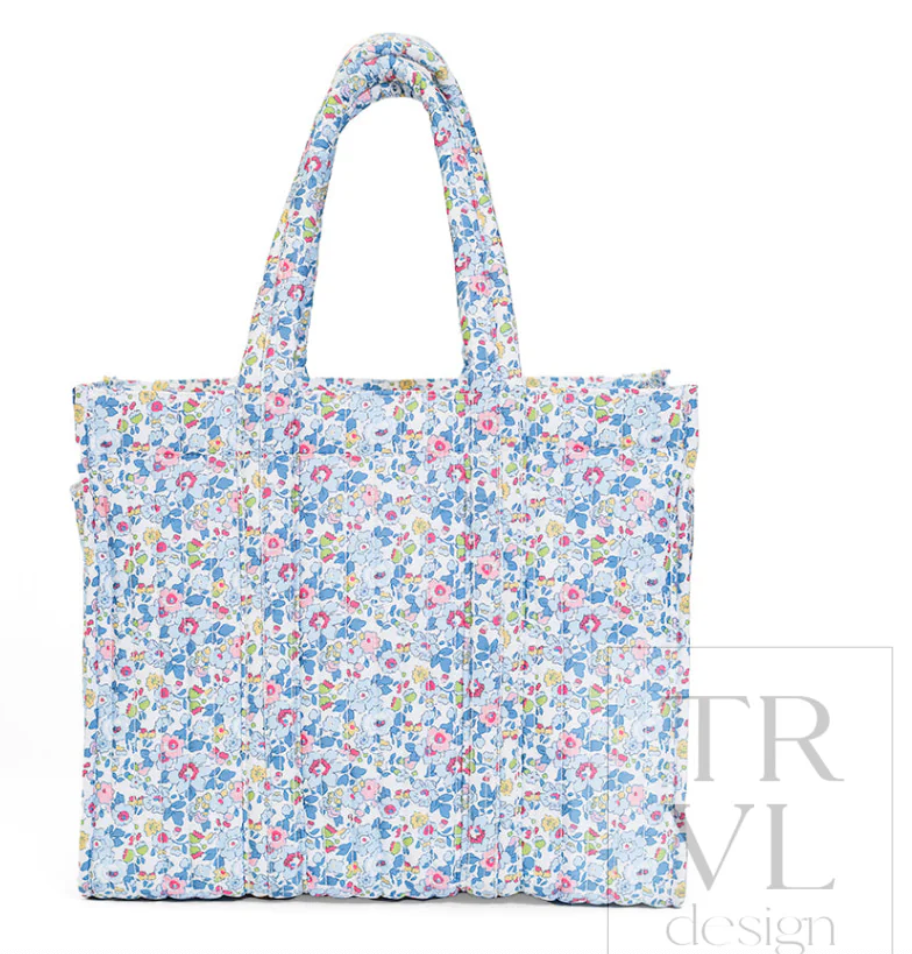 TRVL Quilted Go Go Tote