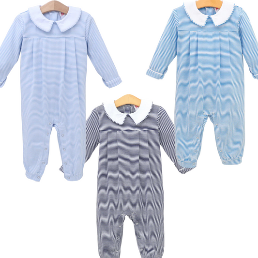 Jellybean Fall Henry Romper
