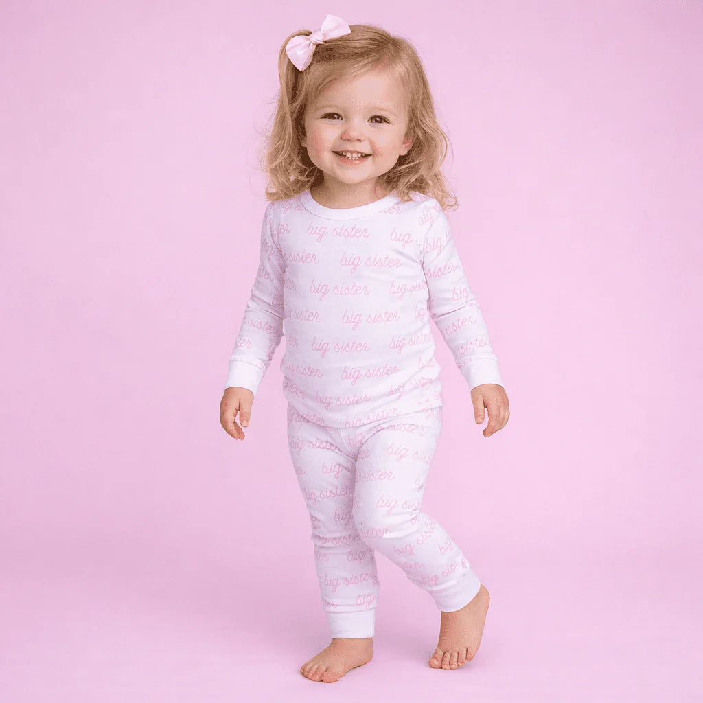 Stitch & Save: P&N Sale-Magnolia Baby Big Sister Pajamas