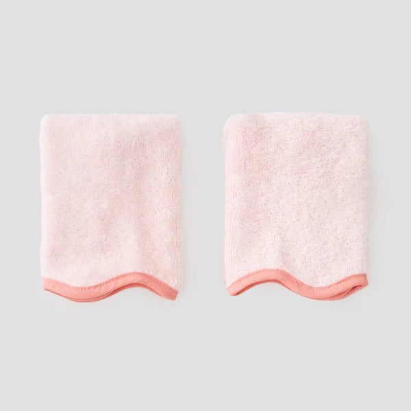 Weezie Scallop Wash Cloths (set of 2)