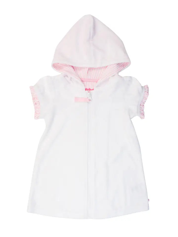 Rufflebutts: Girls Terry Full-Zip Cover Up