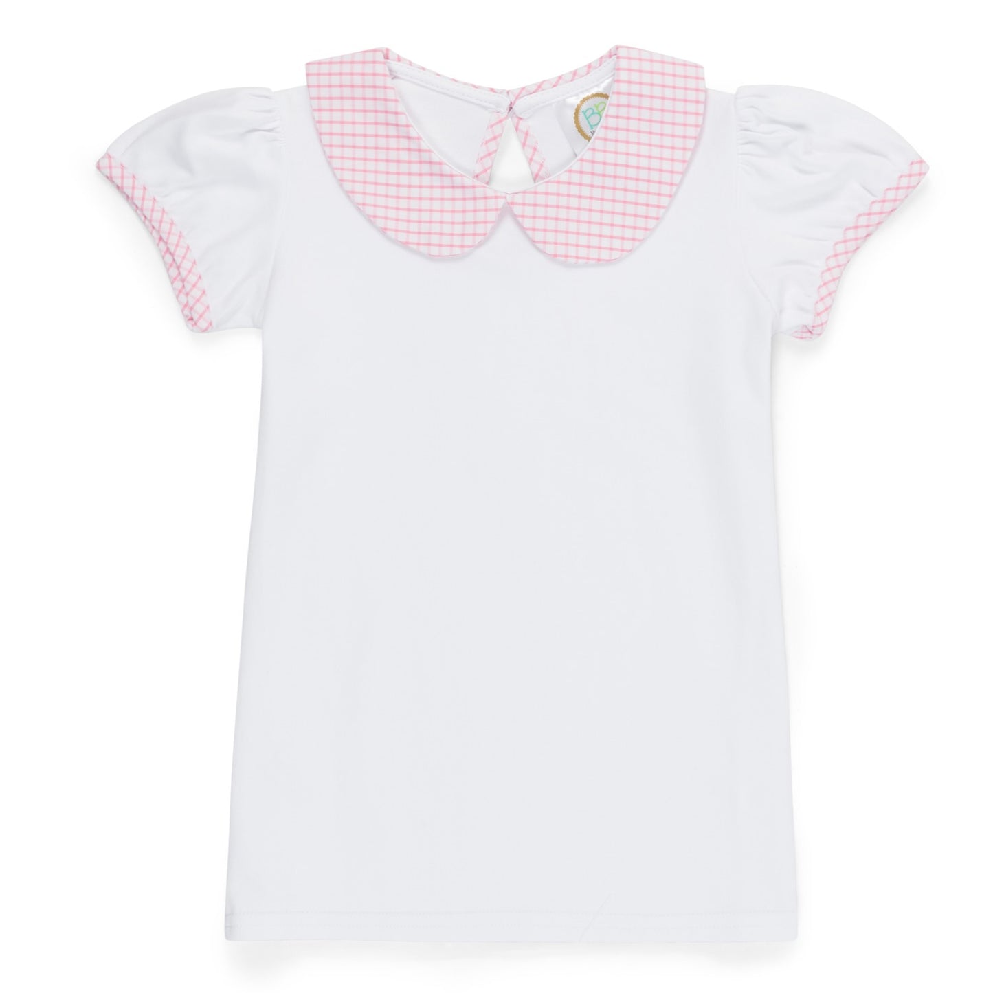Stitch & Save: P&N Sale-Pink Gingham Peter Pan Collar
